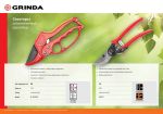 Секатор с ленточной пружиной GRINDA 40221_z01