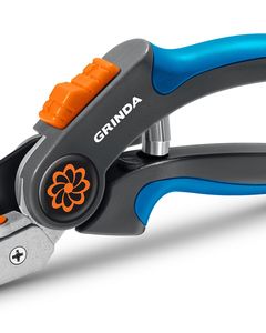GRINDA P-56, 205 мм, легированная сталь, двухкомпонентные рукоятки, контактный секатор, PROLine (423456) ― GRINDA